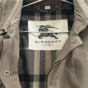 Burberry Tan Trench Coat Classic Design